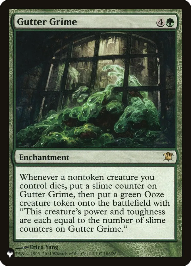 2020 The List Gutter Grime #ISD-186 rare card image