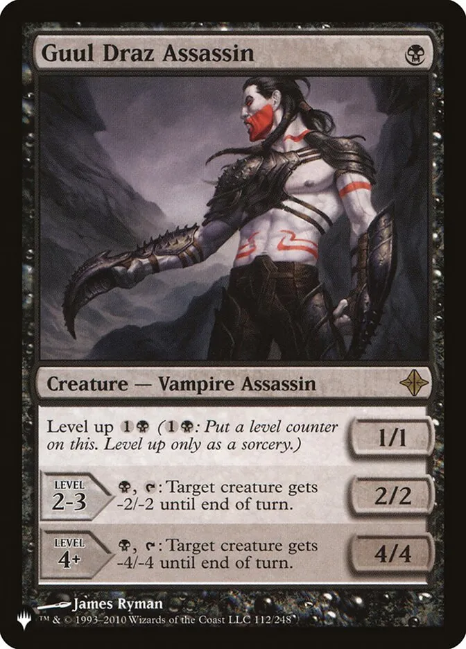 2020 The List Guul Draz Assassin #ROE-112 rare card image