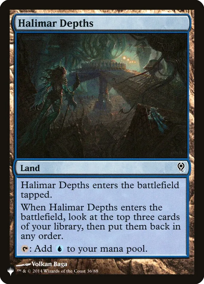 2020 The List Halimar Depths common #DDM-36 common card image
