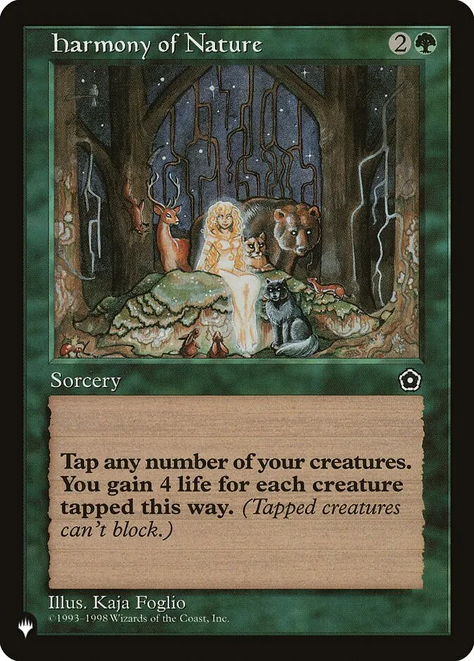 2020 The List Harmony of Nature #P02-128 uncommon card image