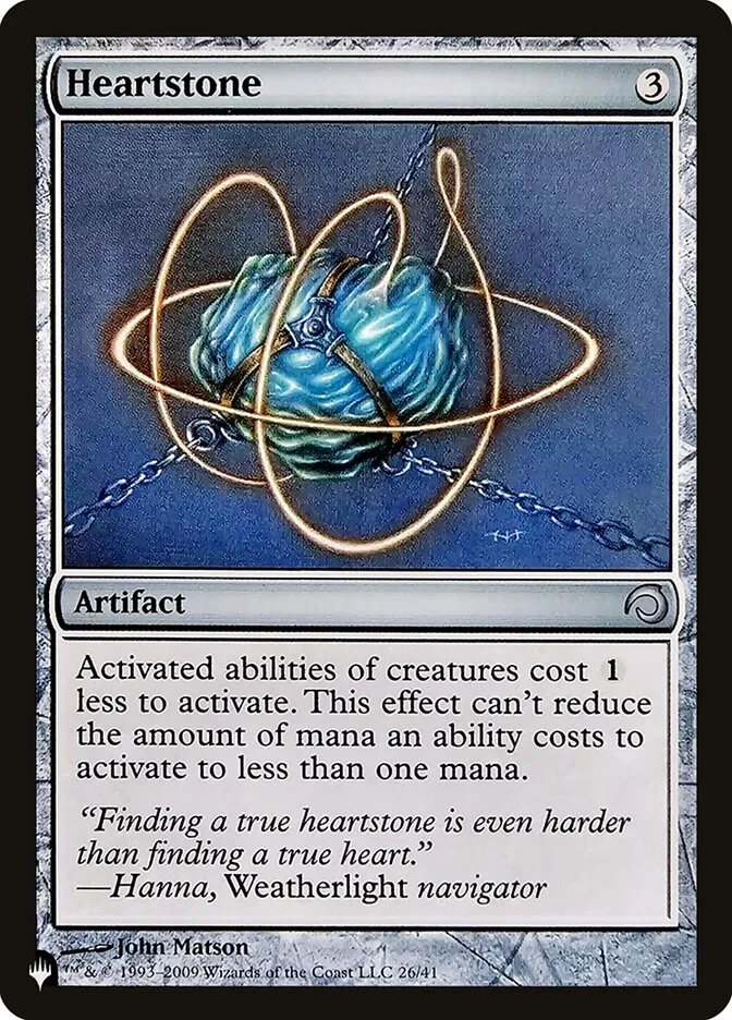 2020 The List Heartstone #H09-26 uncommon card image