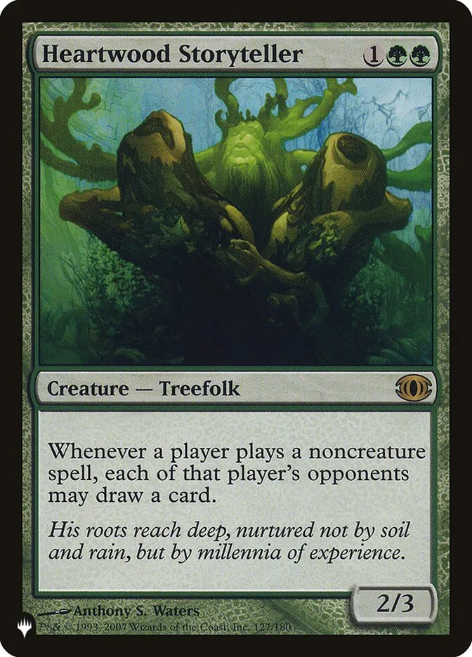 2020 The List Heartwood Storyteller #FUT-127 rare card image
