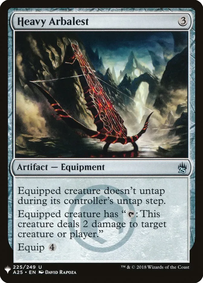 2020 The List Heavy Arbalest #A25-225 uncommon card image