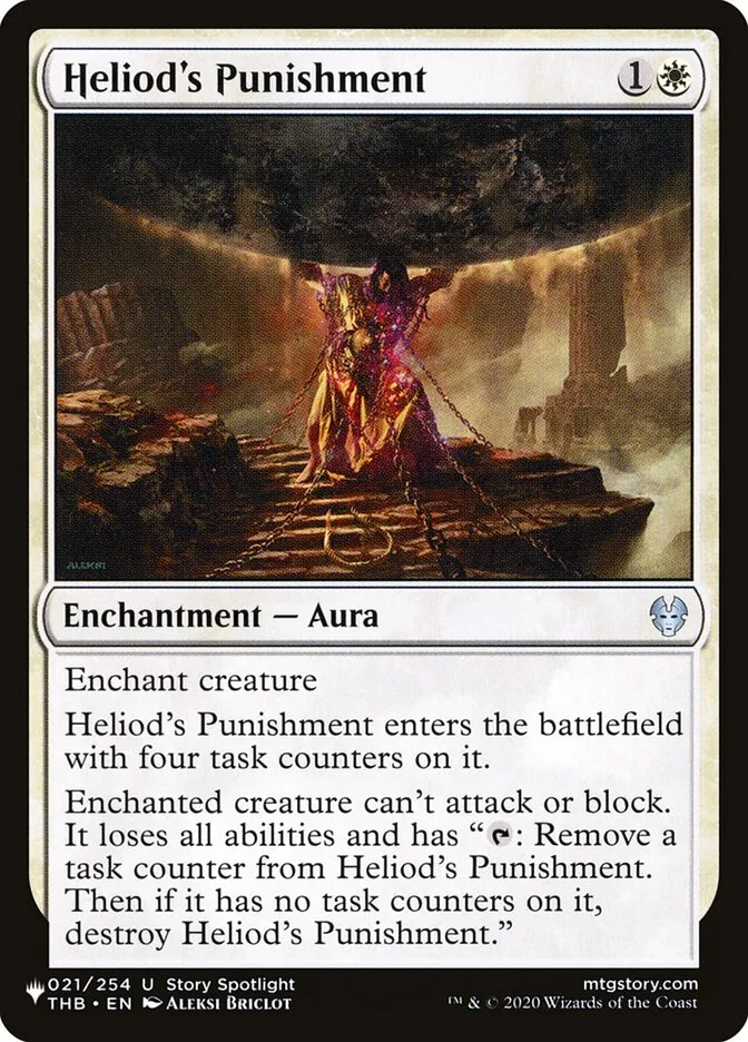2020 The List Heliod's Punishment #THB-21 uncommon card image