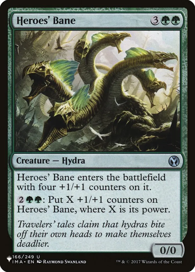 2020 The List Heroes' Bane #IMA-166 uncommon card image
