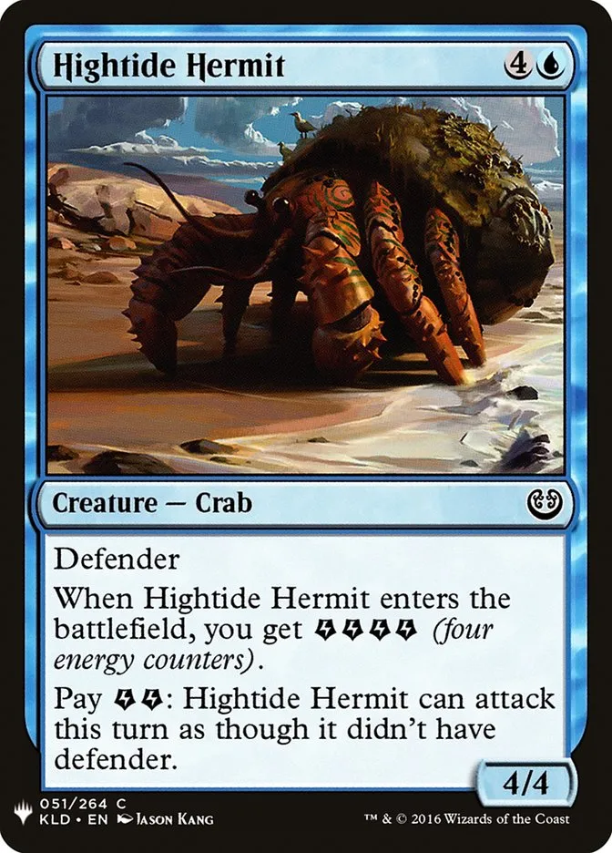 2020 The List Hightide Hermit #KLD-51 common card image