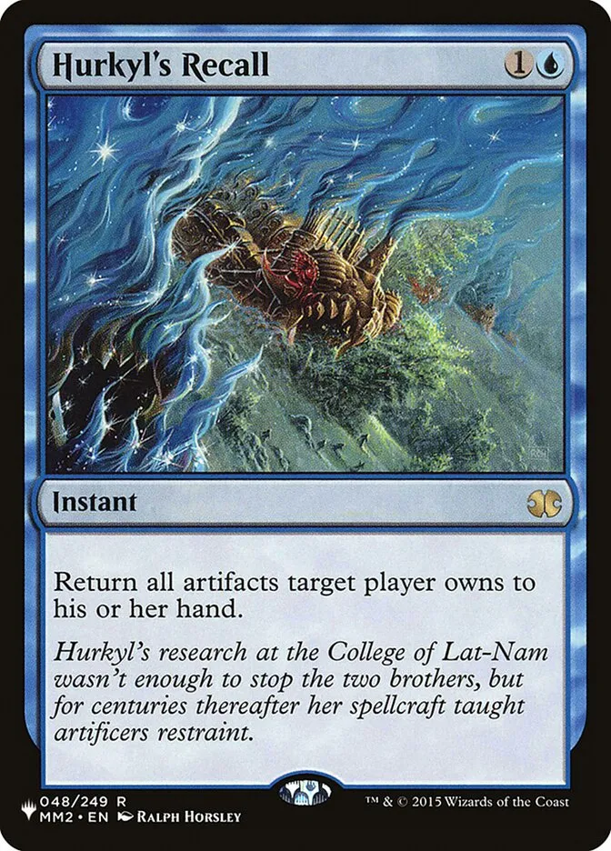2020 The List Hurkyl's Recall #MM2-48 rare card image