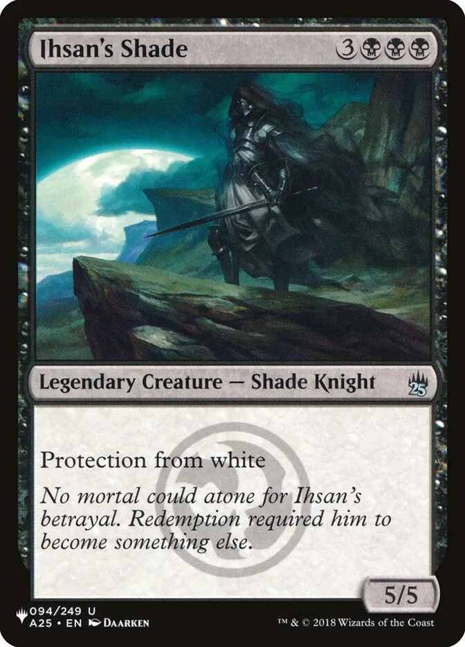2020 The List Ihsan's Shade #A25-94 uncommon card image
