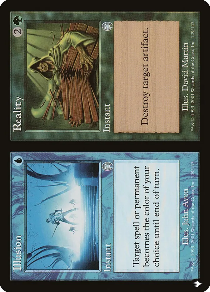2020 The List Illusion // Reality uncommon #APC-129 uncommon card image