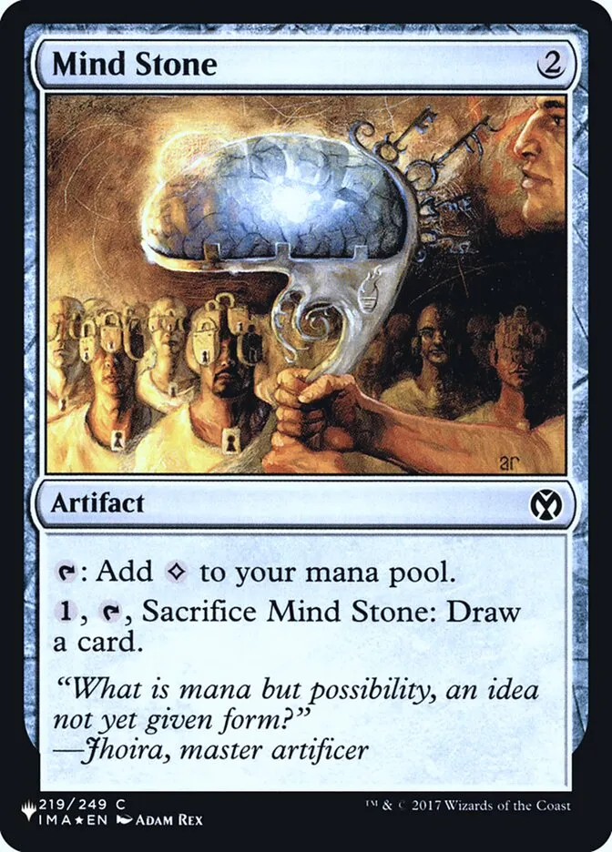 2020 The List Mind Stone common #IMA-219 common card image