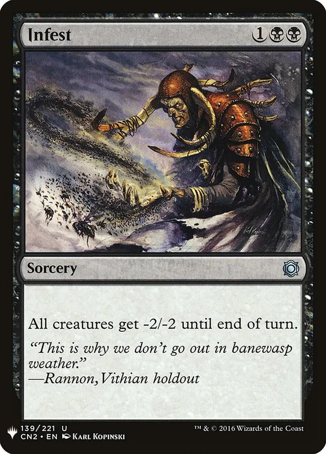 2020 The List Infest #CN2-139 uncommon card image