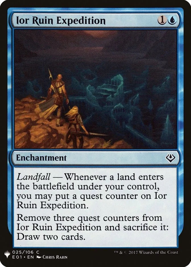 2020 The List Ior Ruin Expedition #E01-25 common card image
