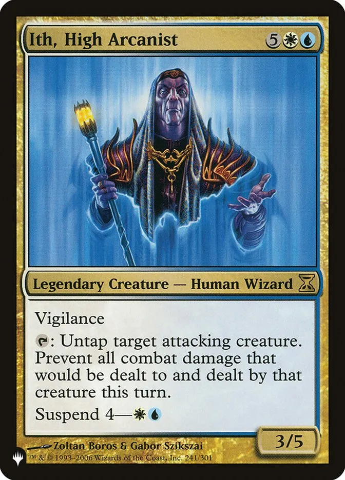 2020 The List Ith, High Arcanist #TSP-241 rare card image