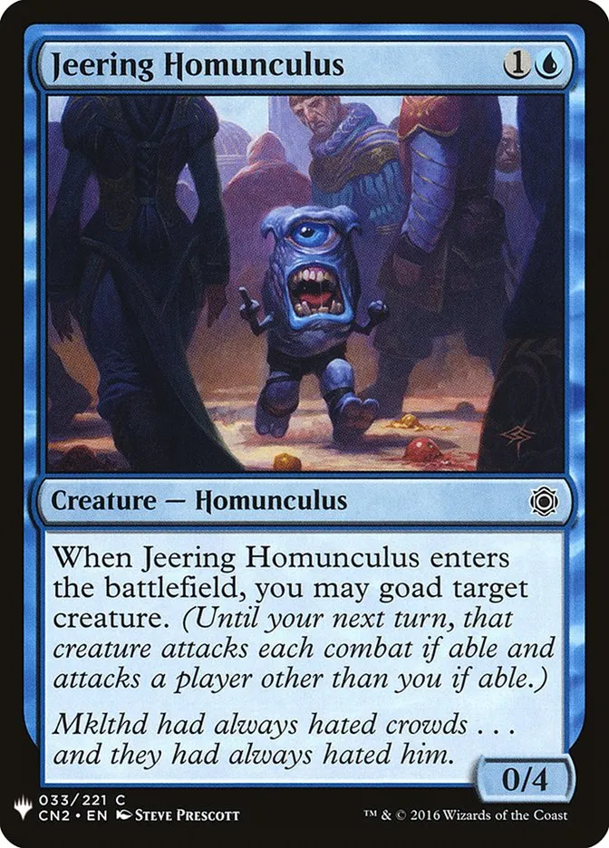 2020 The List Jeering Homunculus #CN2-33 common card image
