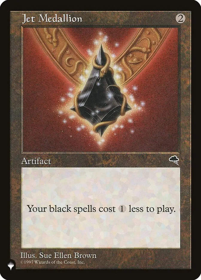 2020 The List Jet Medallion #TMP-292 rare card image