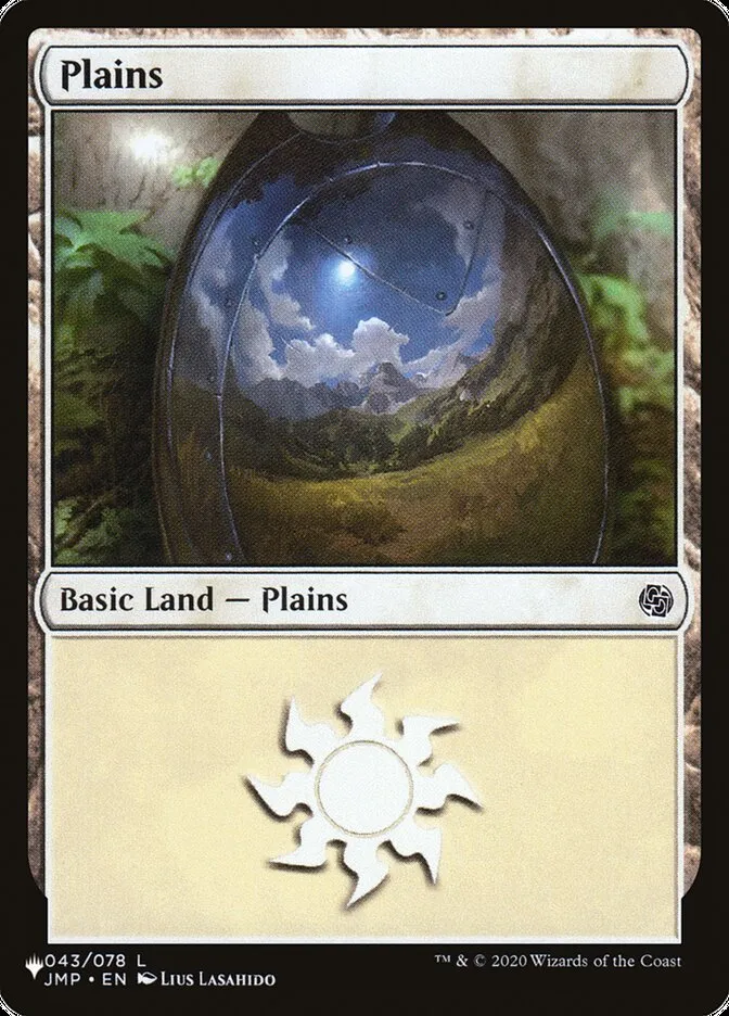 2020 The List Plains common #JMP-43 common card image