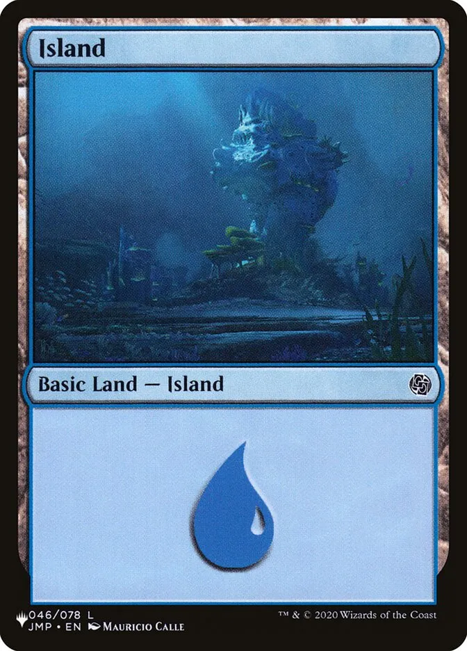 2020 The List Island #JMP-46 common card image