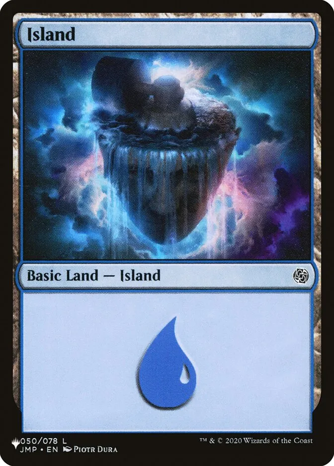 2020 The List Island #JMP-50 common card image