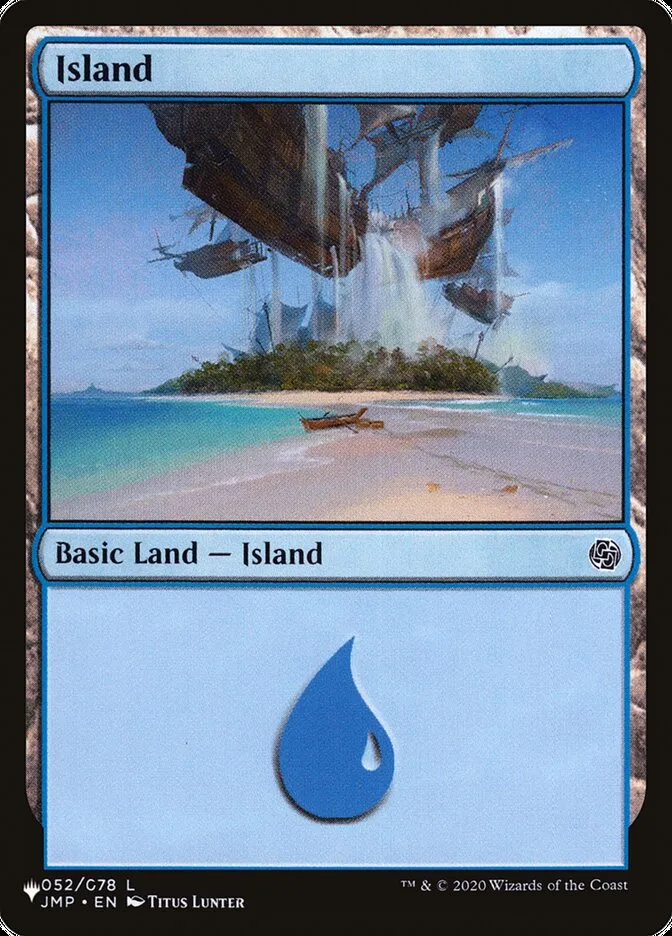 2020 The List Island common #JMP-52 common card image
