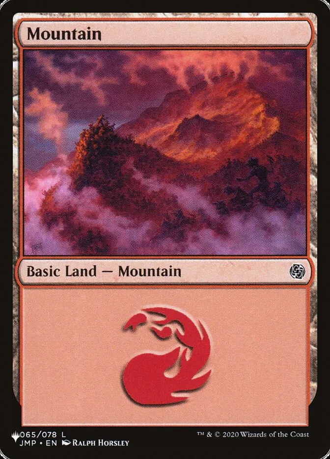 2020 The List Mountain common #JMP-65 common card image