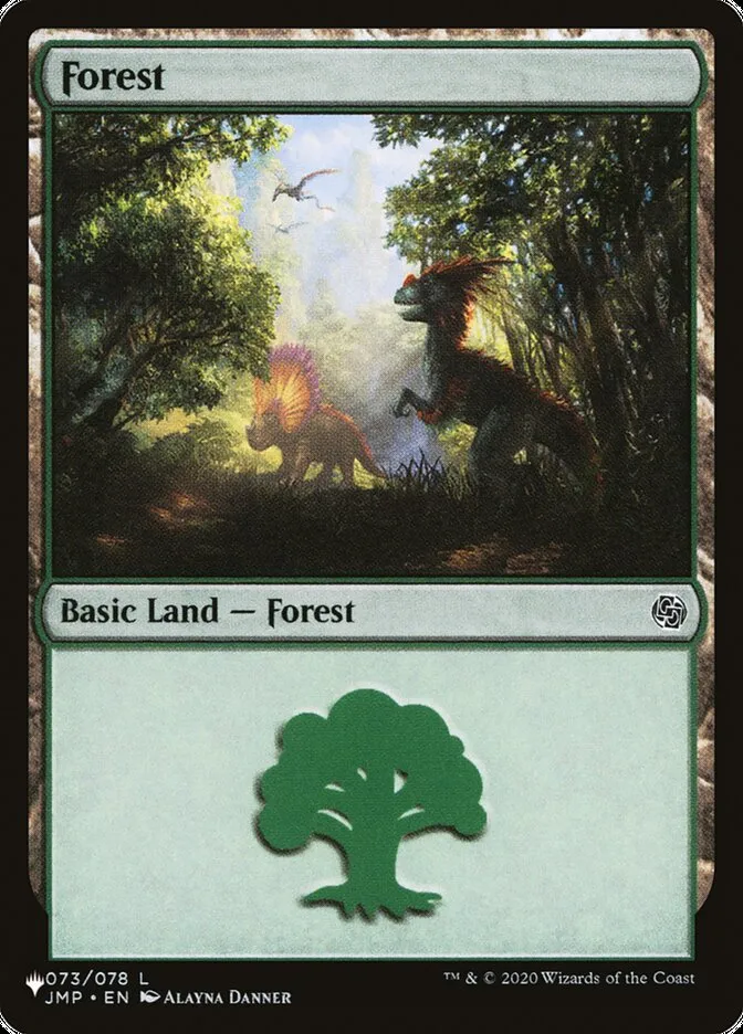 2020 The List Forest common #JMP-73 common card image
