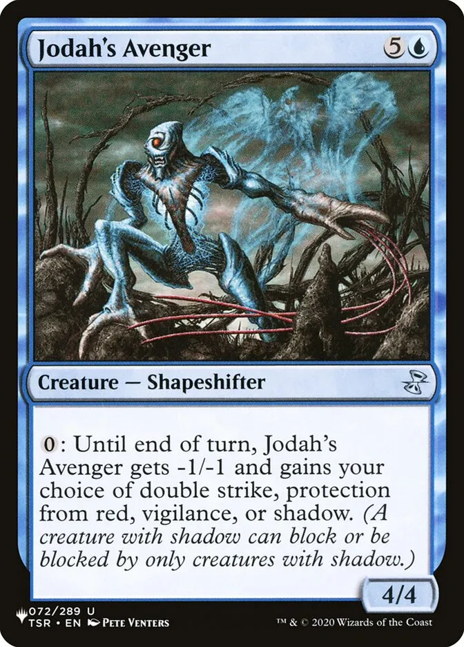2020 The List Jodah's Avenger #TSR-72 uncommon card image