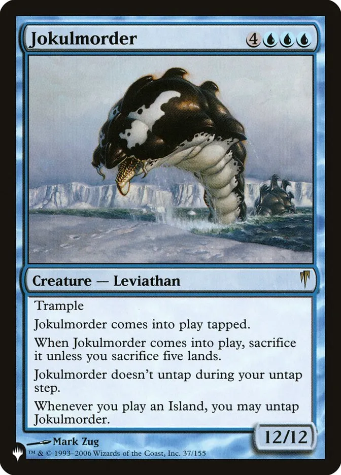 2020 The List Jokulmorder #CSP-37 rare card image