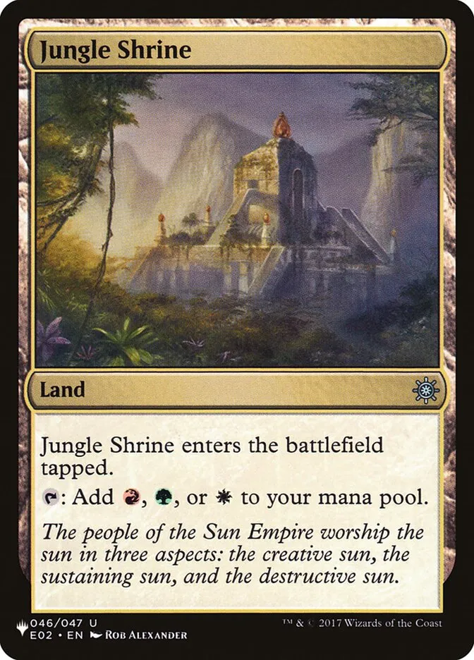 2020 The List Jungle Shrine #E02-46 uncommon card image