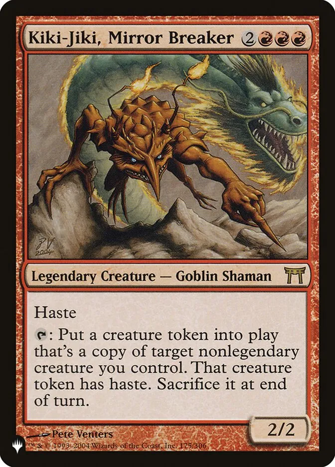 2020 The List Kiki-Jiki, Mirror Breaker #CHK-175 rare card image