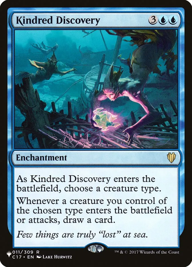 2020 The List Kindred Discovery #C17-11 rare card image