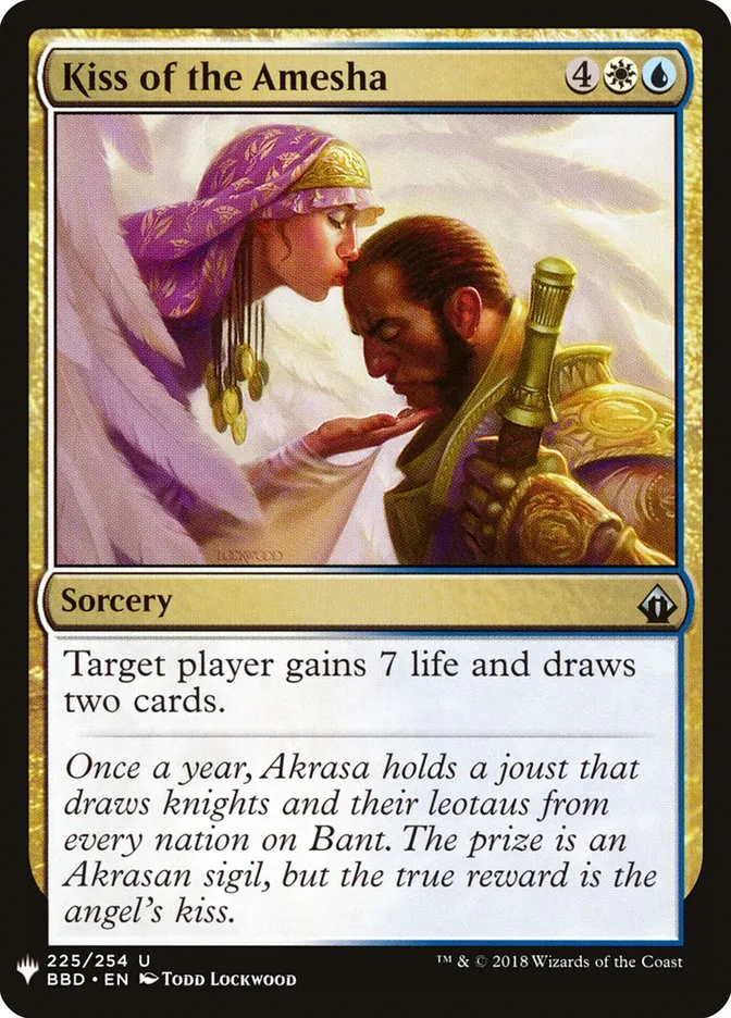 2020 The List Kiss of the Amesha #BBD-225 uncommon card image