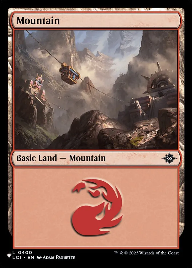 2020 The List Mountain #LCI-400 common card image