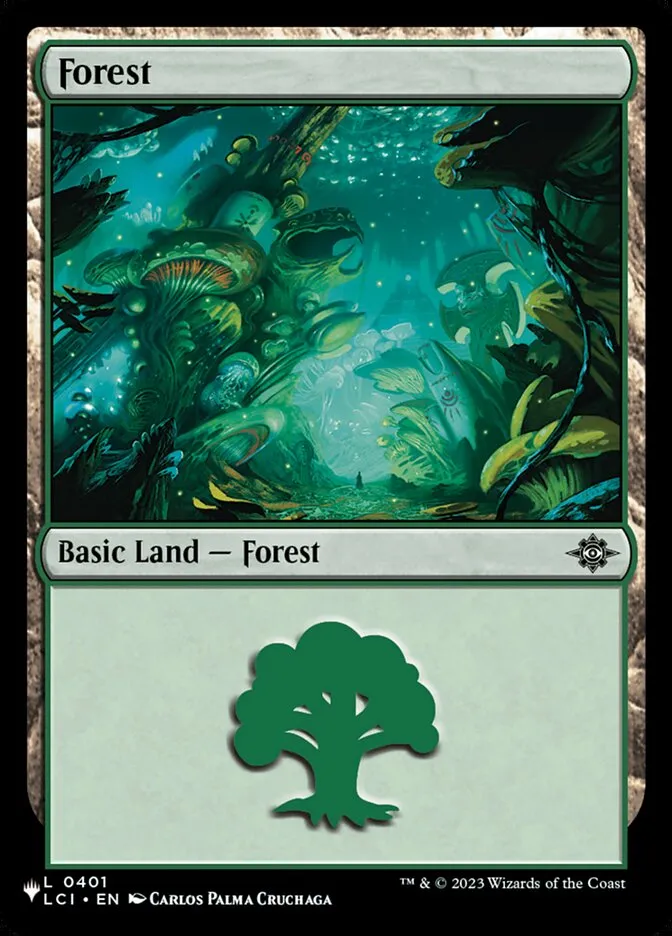2020 The List Forest common #LCI-401 common card image