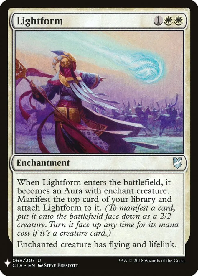 2020 The List Lightform uncommon #C18-68 uncommon card image