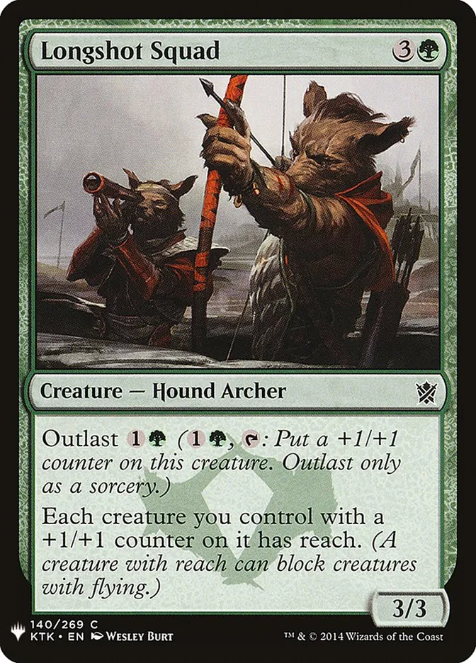 2020 The List Longshot Squad #KTK-140 common card image
