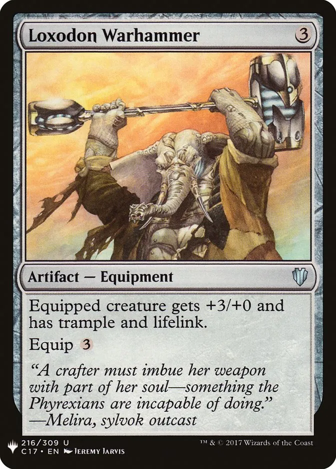 2020 The List Loxodon Warhammer #C17-216 uncommon card image
