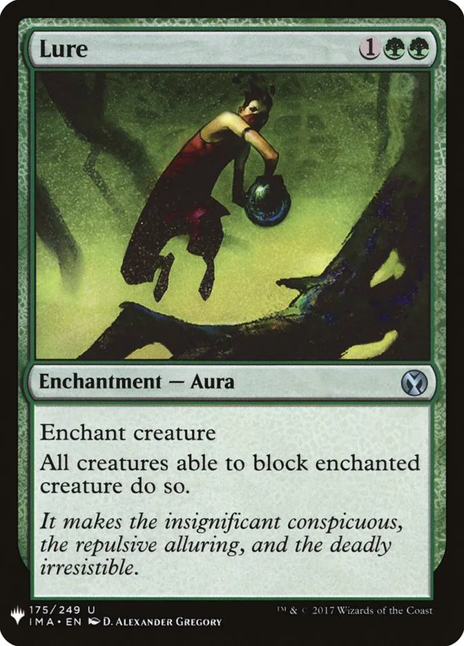 2020 The List Lure uncommon #IMA-175 uncommon card image