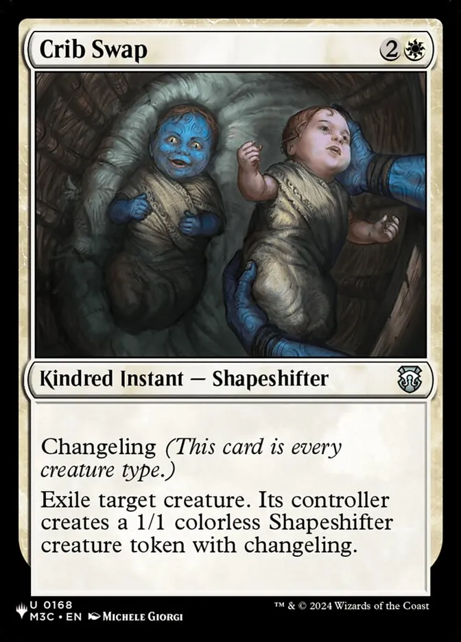2020 The List Crib Swap #M3C-168 uncommon card image