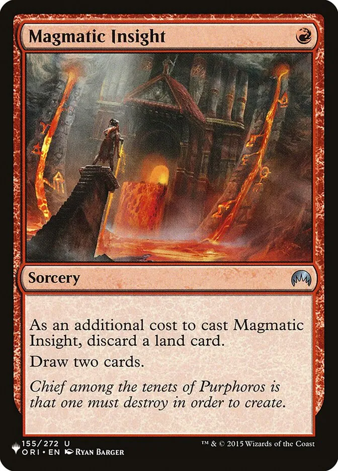 2020 The List Magmatic Insight #ORI-155 uncommon card image