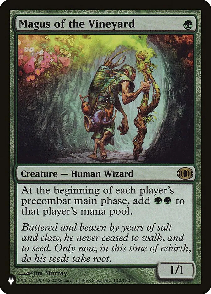 2020 The List Magus of the Vineyard #FUT-132 rare card image