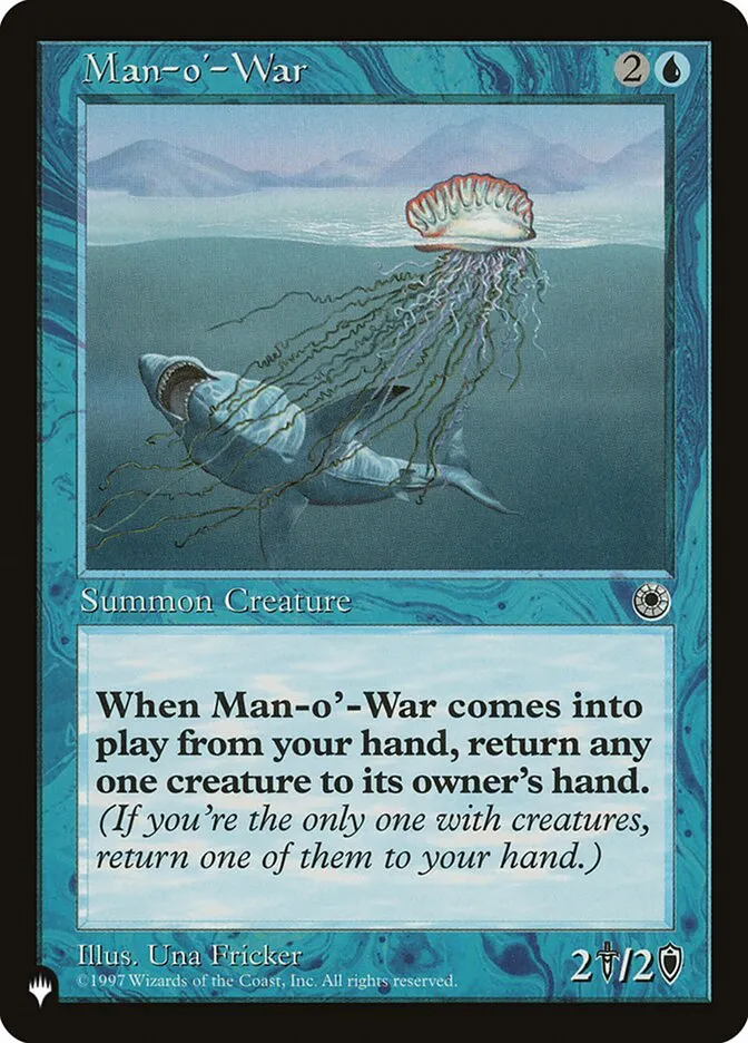 2020 The List Man-o'-War #POR-59 uncommon card image
