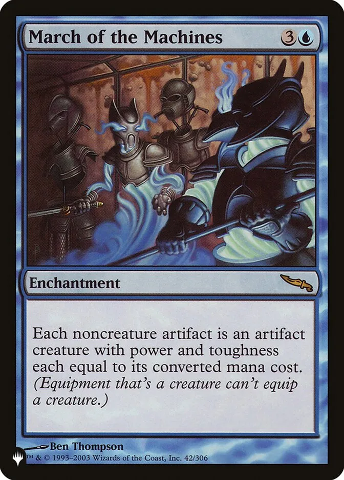 2020 The List March of the Machines #MRD-42 rare card image