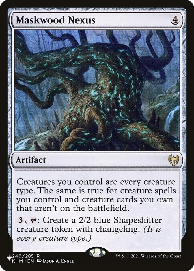 2020 The List Maskwood Nexus #KHM-240 rare card image