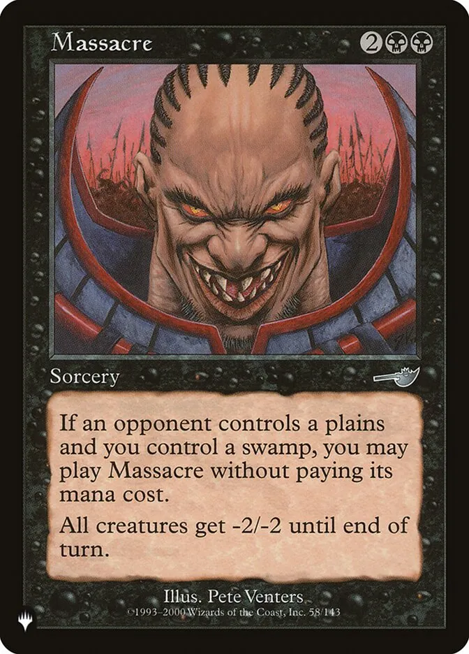 2020 The List Massacre #NEM-58 uncommon card image