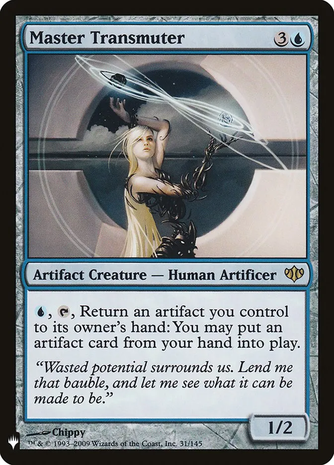 2020 The List Master Transmuter #CON-31 rare card image