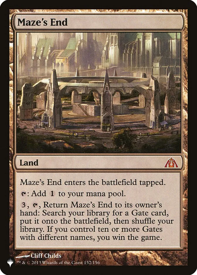 2020 The List Maze's End #DGM-152 mythic card image