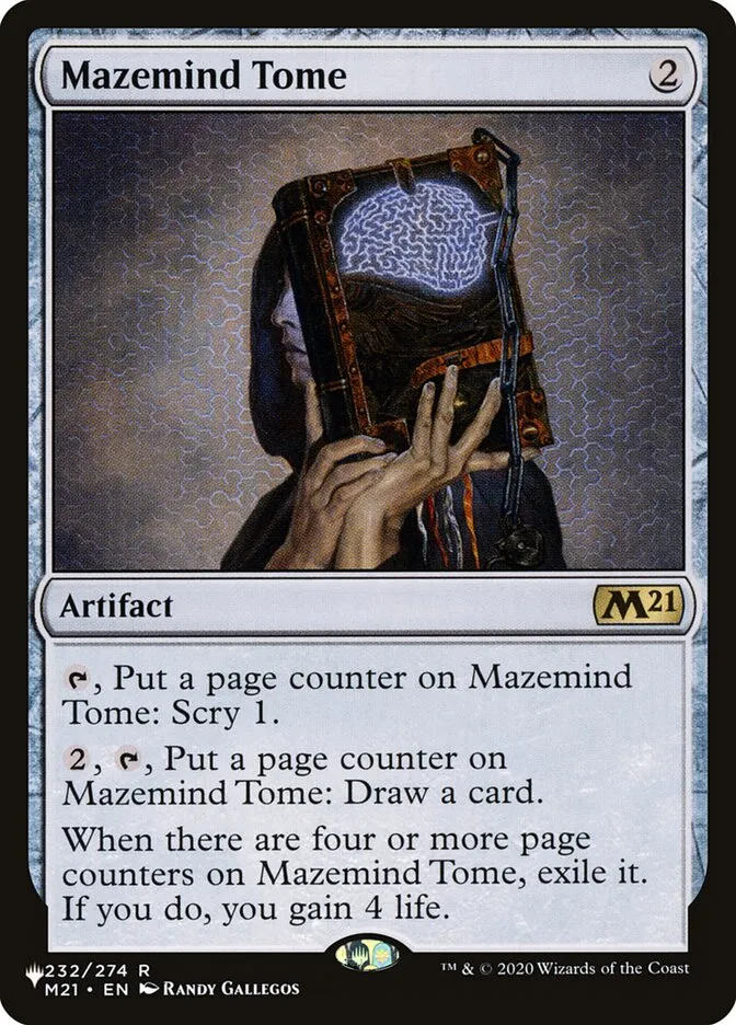 2020 The List Mazemind Tome #M21-232 rare card image