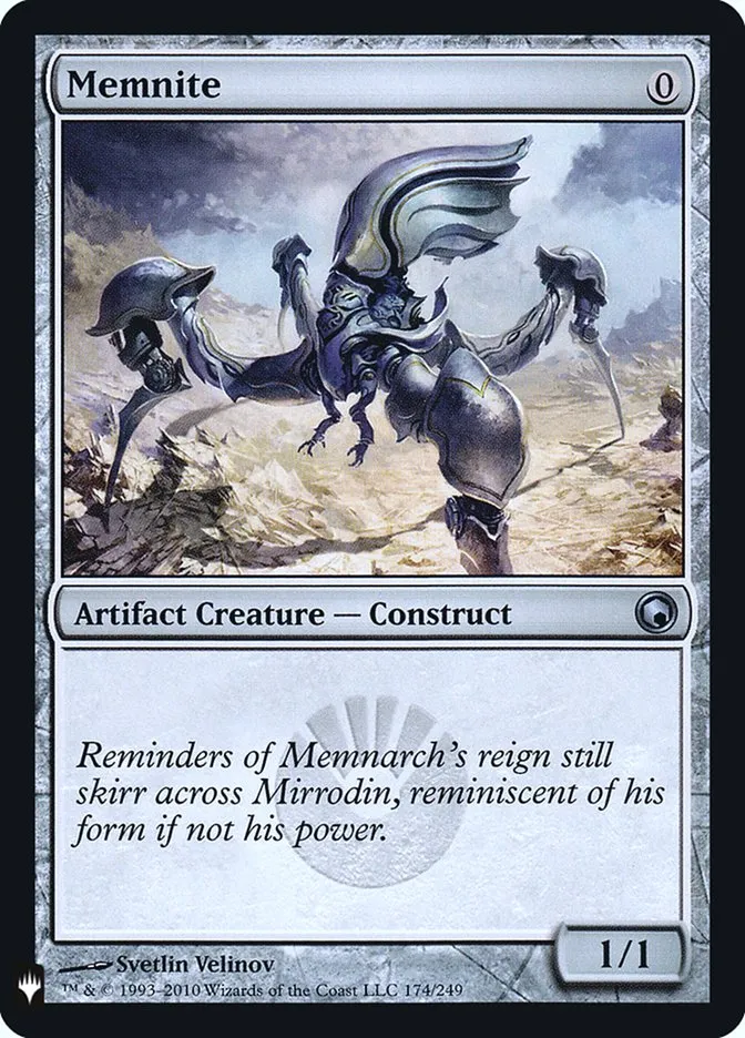 2020 The List Memnite #SOM-174 uncommon card image