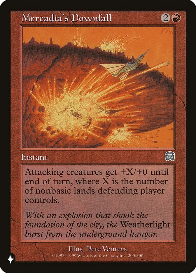 2020 The List Mercadia's Downfall #MMQ-205 uncommon card image