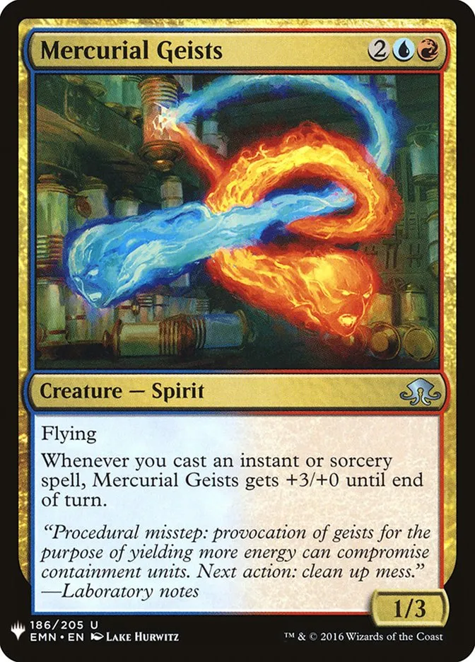 2020 The List Mercurial Geists #EMN-186 uncommon card image